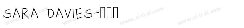 Sara Davies字体转换